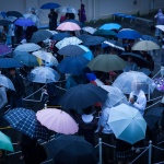 筑駒文化祭、１日目は雨